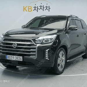 KG모빌리티(쌍용) 더 뉴 렉스턴 스포츠 디젤 2.2 4WD 프레스티지 (5인승)여유자금 전액할부 쌍용중고차