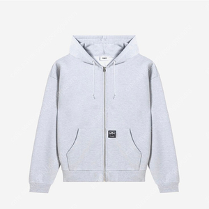 IAB Studio x Obey Icon Extra Heavy Zip Hoodie Grey Heather(L사이즈) 아이앱 스튜디오 x 오베이 아이콘 엑스트라 헤비 집업 후드