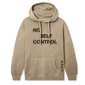 ASSC 안티소셜소셜클럽 후드 라지사이즈 L / No Self Control