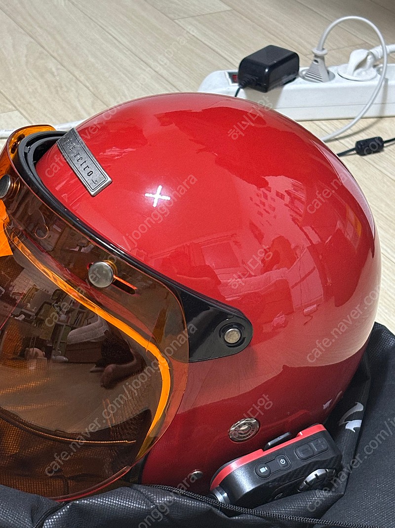 크랭크 오픈페이스 헬멧 m사이즈 + AIRIDE G4 블루투스