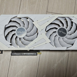 갤럭시 지포스 RTX 3060 12G 화이트 팝니다.