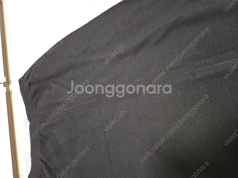 더캐시미어 블랙니트 스커트 66새옷--5