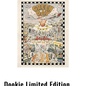 그린데이 Dookie 30주년 한정판 넘버링 포스터 판매합니다