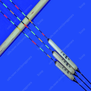 내림찌 저부력찌 민물찌 (미사용 새상품) 3개(1세트) 초저부력찌