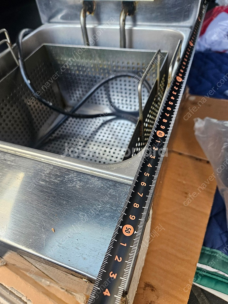 우성 미니 튀김기(업소용)--6