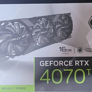 PNY 지포스 RTX 4070 Ti SUPER 팝니다