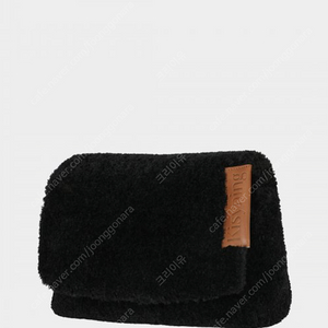 키시닝 marry fur big bag (black)