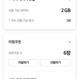 sk데이터 2기가