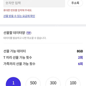 sk 데이타 2기가 3000원