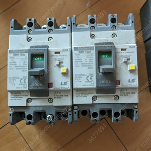 중고-LS산전 LS일렉트릭 누전차단기 ELCB EBN103C 100A