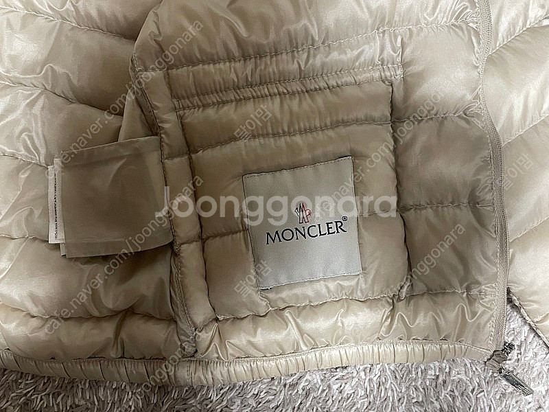 몽클레어 란스 그레이라이트 0사이즈 정품--5