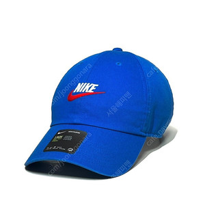 NIKE 나이키 레어 헤리티지86 새제품 사파이어 블루/레드 볼캡 모자