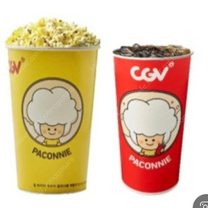 cgv 스몰세트 팝콘1 음료1 영화볼때