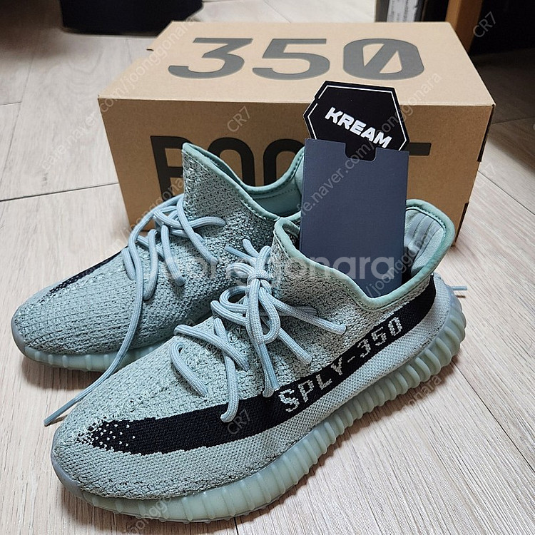 아디다스 이지부스트 350 V2 솔트코어블랙 260--0