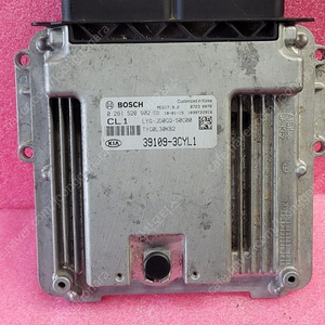 (중고) 올뉴K7 중고품 ECU 중고품 (초기화완료제품) 39109-3CYL1 / 391093CYL1