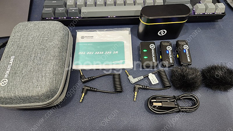 홀리랜드 라크 무선 마이크 LARK M1 DUO 팝니다--0