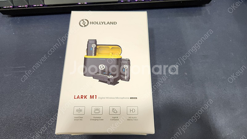 홀리랜드 라크 무선 마이크 LARK M1 DUO 팝니다--2