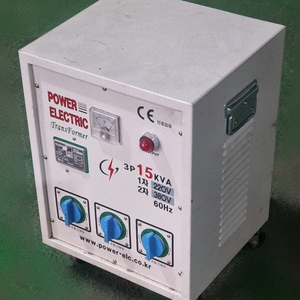 승압트랜스 15KVA (220V -> 380V) 다운트랜스