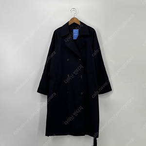 GU 롱 트렌치코트 (M size / NAVY)