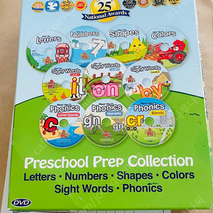 프리스쿨프랩 Preschool prep 10 DVDs