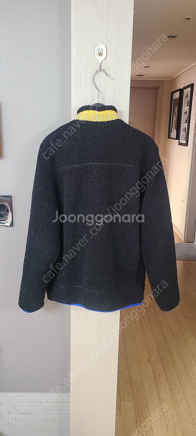 남자아이. 아디다스 양면 점퍼입니다. 사이즈KR160--1