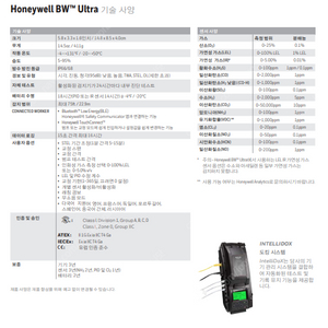 하니웰 BW-ULTRA 5가지 센서 복합가스 측정기 판매합니다 (하니웰 BW Ultra) (미개봉,새상품)