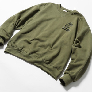 미해병대 usmc sweatshirt 스웻셔츠 맨투맨 크루넥 새상품