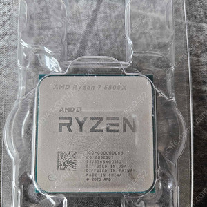 라이젠 5800X CPU 택포 21만