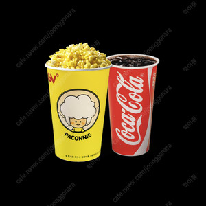 CGV 스몰세트 4500원 팝콘m+음료m 사이즈 맛 변경 가능