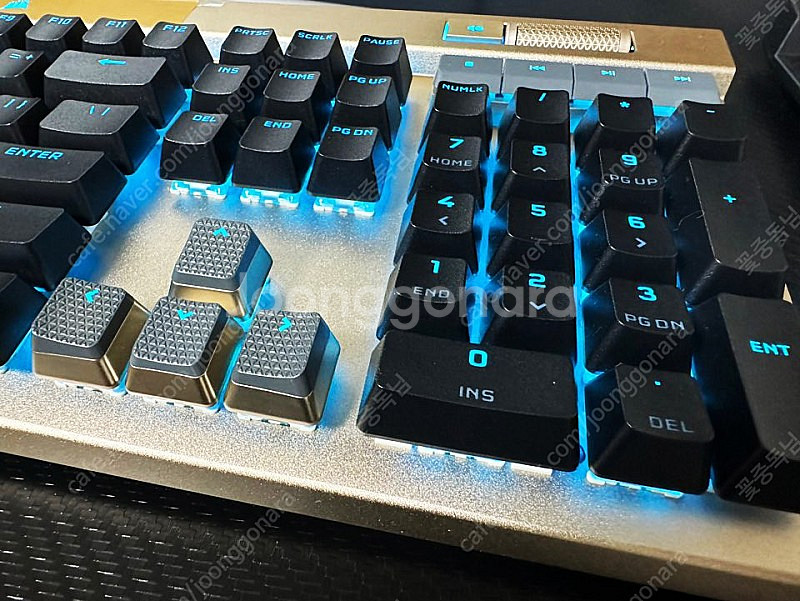 [게이밍키보드] 커세어 K100 RGB 미드나잇 골드 ...--1
