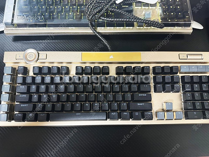 [게이밍키보드] 커세어 K100 RGB 미드나잇 골드 ...--3