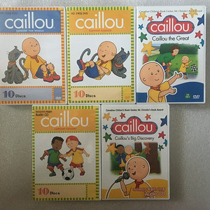 [DVD] [CD] 까이유 caillou 시청각 자료