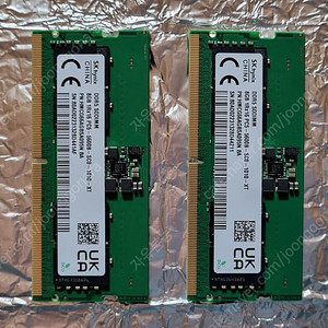 노트북 메모리 SK하이닉스 DDR5-5600 16GB (8GBx2) 신품급 팝니다