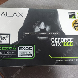 갤럭시 gtx1060 3gb 개간지 풀박스 팝니다~