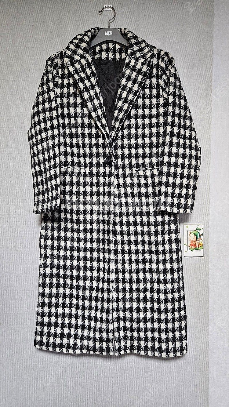 새상품 급처 하운드체크 롱코트--1