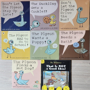 Mo Willems 모 윌렘스 영어 그림책 11권 3만원, 비둘기 pigeon 시리즈, 너플 버니 knuffle bunny 시리즈 포함, 잠수네 영어 원서