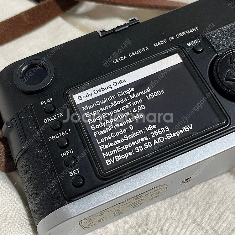 Leica M8 라이카 M8 (블랙) 판매합니다.--0