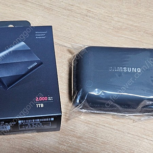 삼성 외장하드 포터블 SSD 삼성T9 1TB