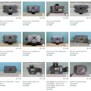 [판매] QM6 / SM3 / SM5 / SM520 TCU 품번확인