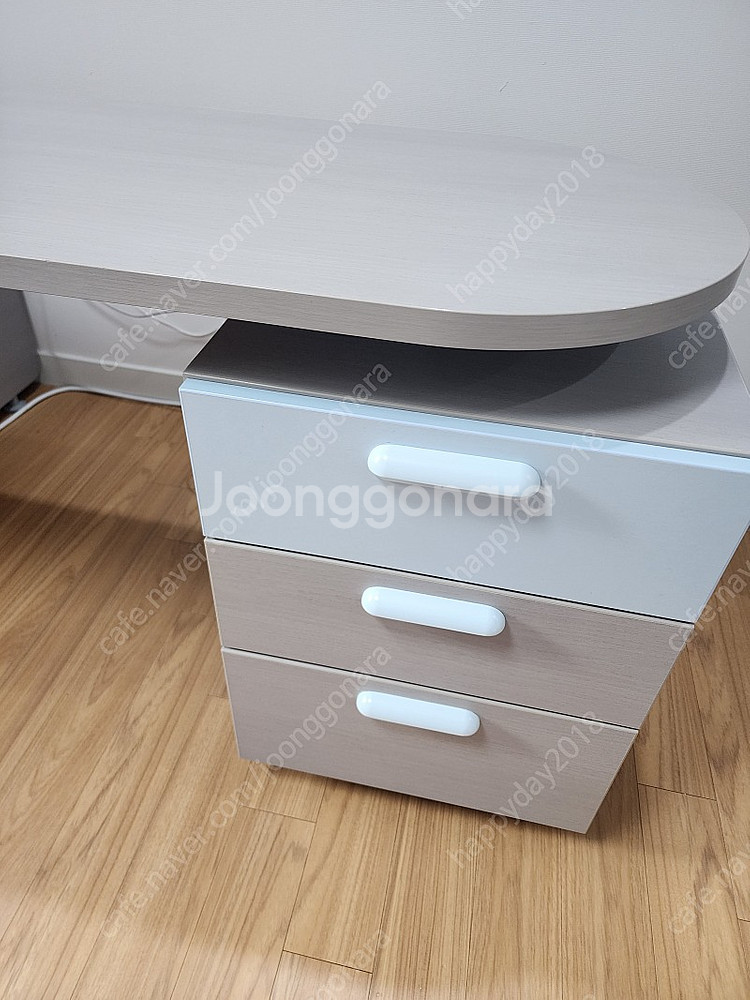 한샘 조이 남학생 책상 책장 세트(보조책상 .서랍있음)--3