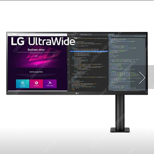 LG 울트라와이드 34WN780 + 전용 모니터암