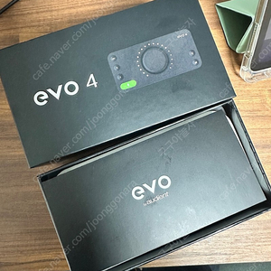 풀셋 오디오인터페이스 evo 4 오디언트 에보4