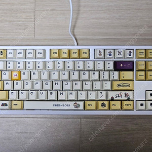 체리 g80-3000s tkl 화이트 적축 풀윤활 팝니다