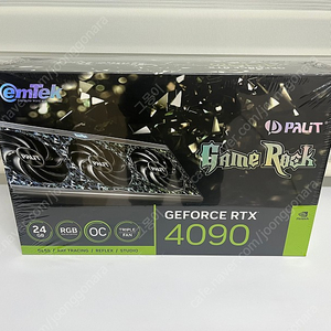 (미개봉) 이엠텍 지포스 RTX 4090 GAMEROCK D6X 24GB