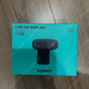 로지텍 c270 웹캠 사용한번