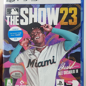 Ps5 mlb the show 23(더쇼) 새상품팝니다.