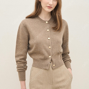 한섬 더 캐시미어 - 캐시미어 홀가먼트니트 가디건(85)