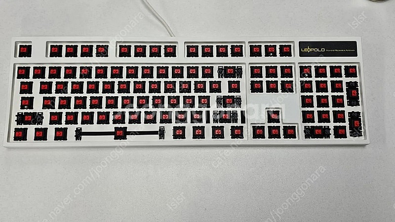 레오폴드 기계식 키보드 적축 FC900R PD 영문각인--1