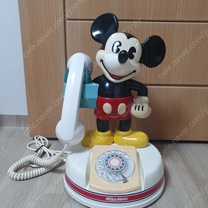 미키마우스 빈티지 전화기
