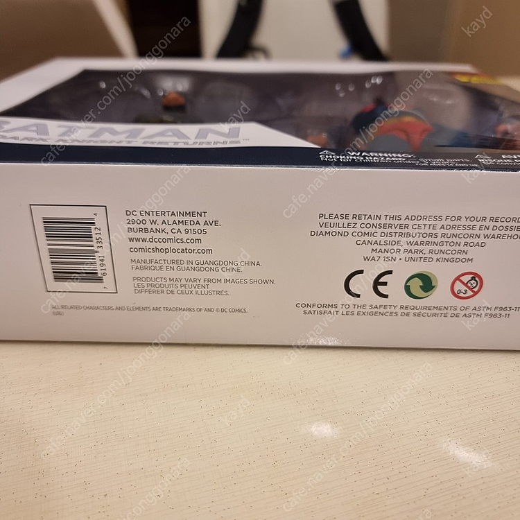 DC 코믹스 30주년 기념 슈퍼맨 배트맨 액션 피규어--1